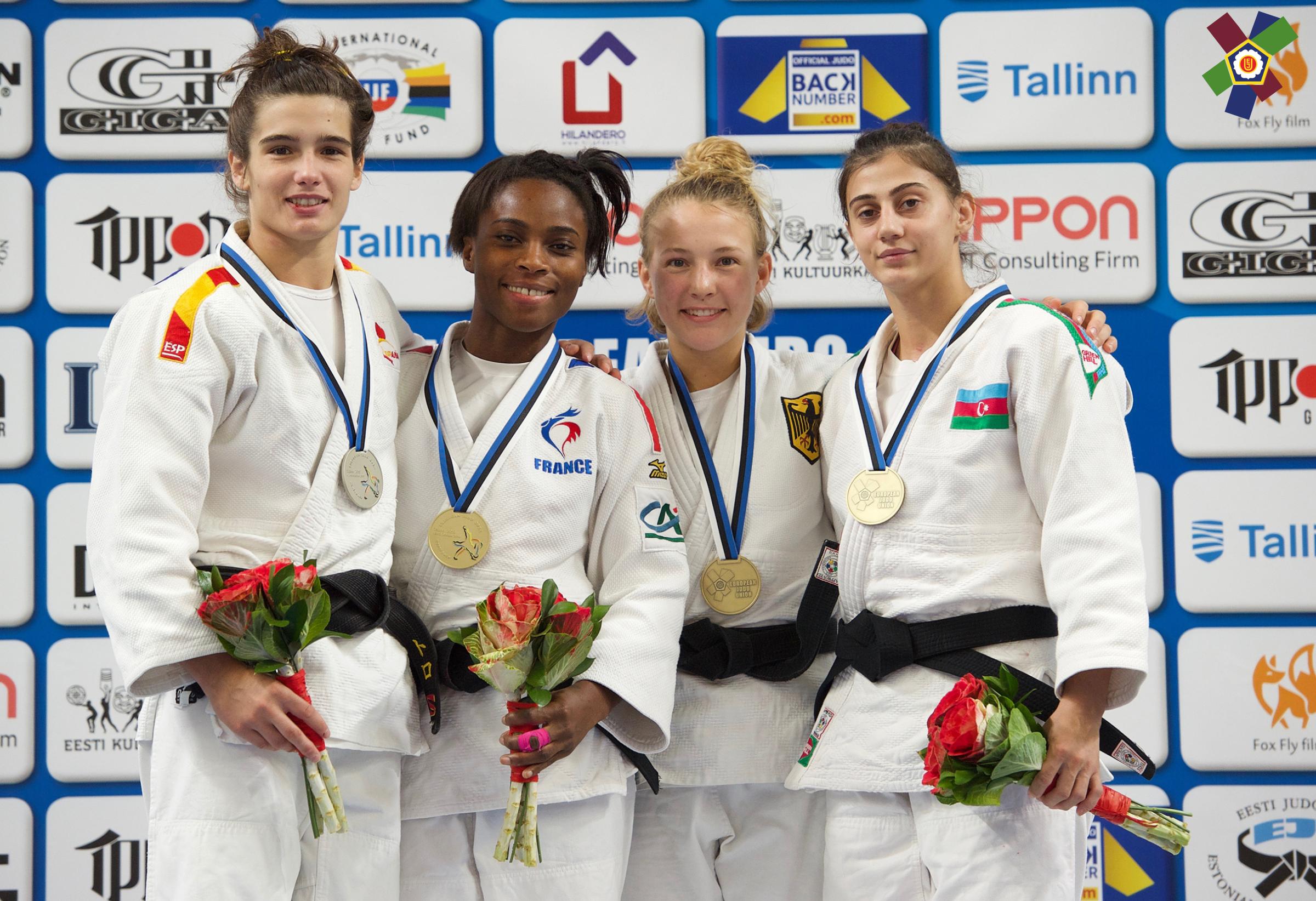 PLATA para Jaione Esquisoain en la European Open de Judo Estonia 12-10-19